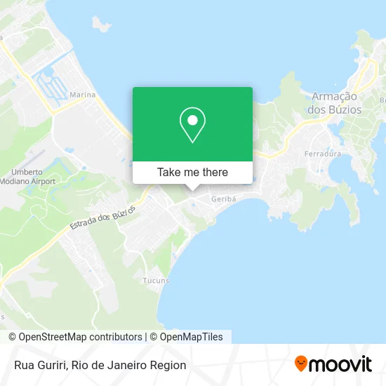 Rua Guriri map