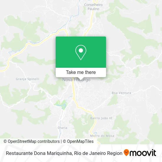 Restaurante Dona Mariquinha map