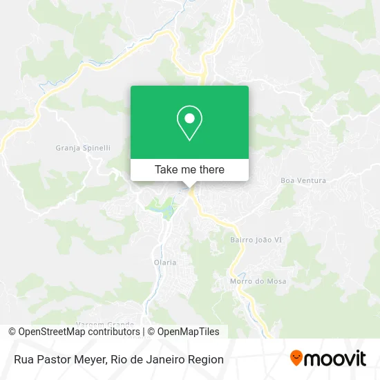 Rua Pastor Meyer map