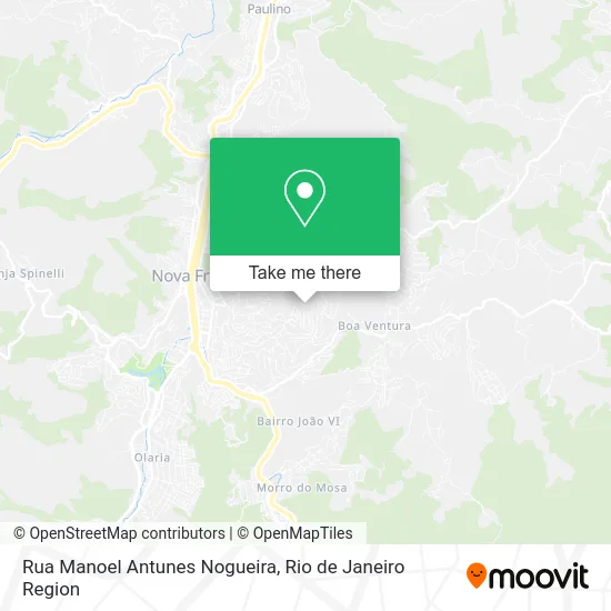 Rua Manoel Antunes Nogueira map