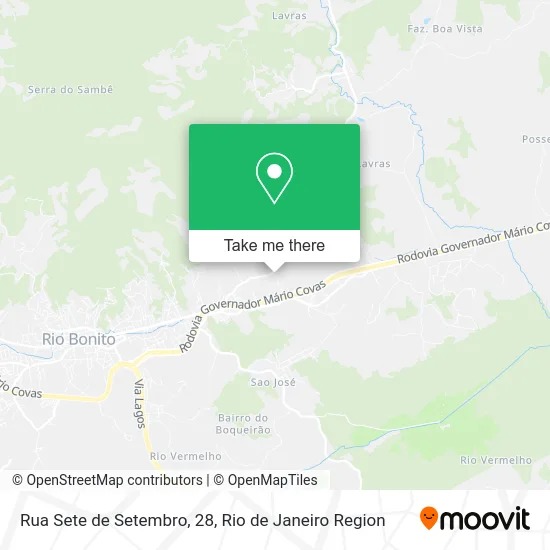 Rua Sete de Setembro, 28 map