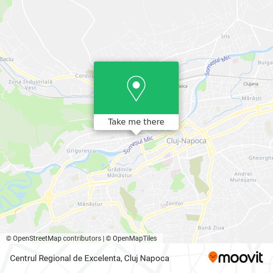 Centrul Regional de Excelenta map