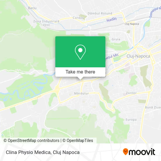 Clina Physio Medica map