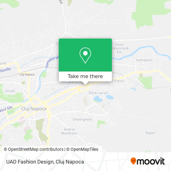 UAD Fashion Design map