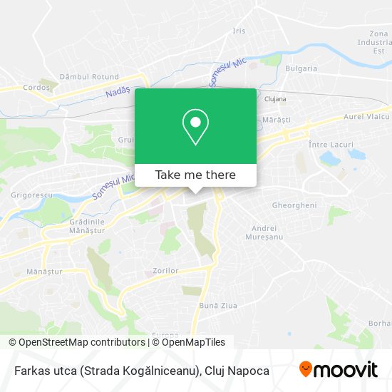 Farkas utca (Strada Kogălniceanu) map