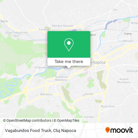 Vagabundos Food Truck map