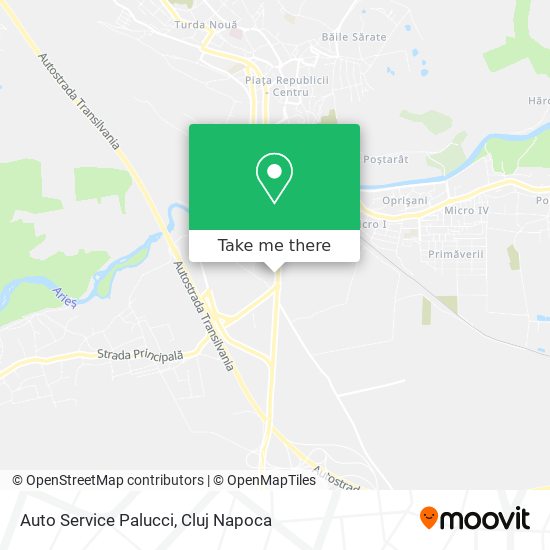 Auto Service Palucci map