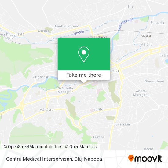Centru Medical Interservisan map