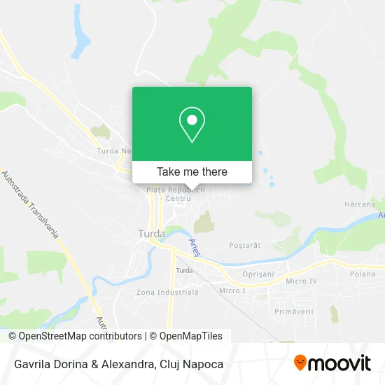Gavrila Dorina & Alexandra map