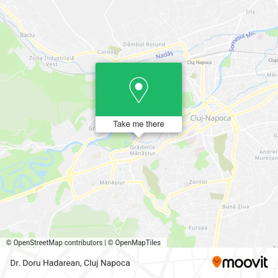 Dr. Doru Hadarean map