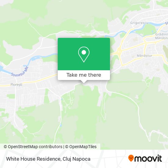 White House Residence map