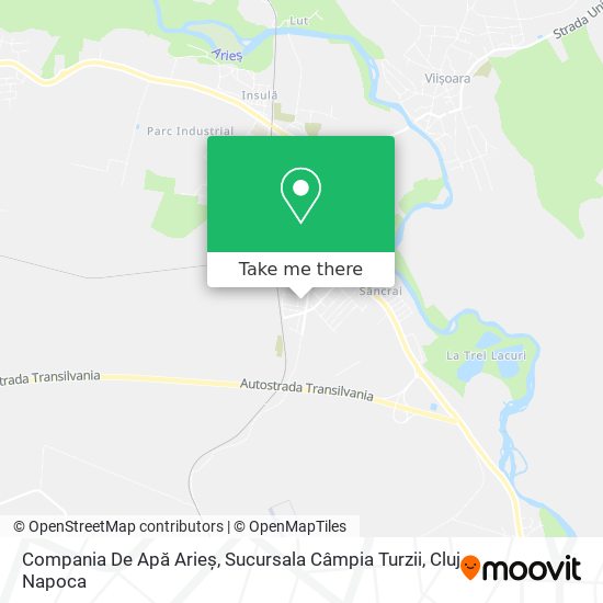 Compania De Apă Arieș, Sucursala Câmpia Turzii map
