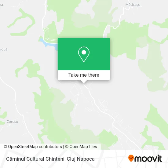 Căminul Cultural Chinteni map