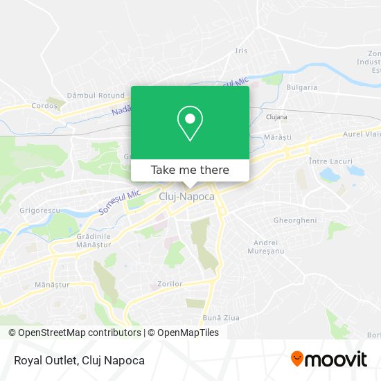 Royal Outlet map