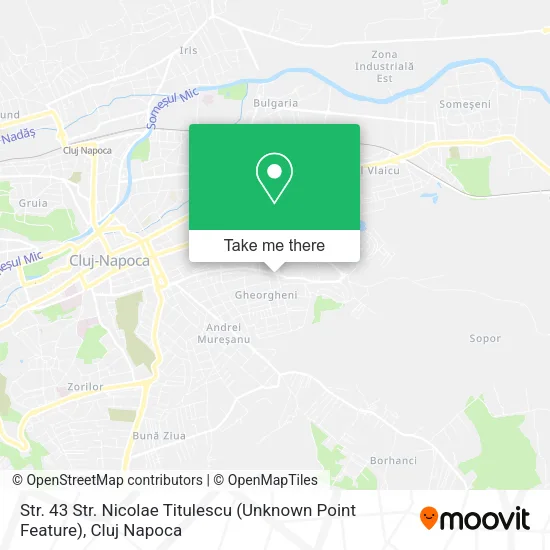 Str. 43 Str. Nicolae Titulescu (Unknown Point Feature) map