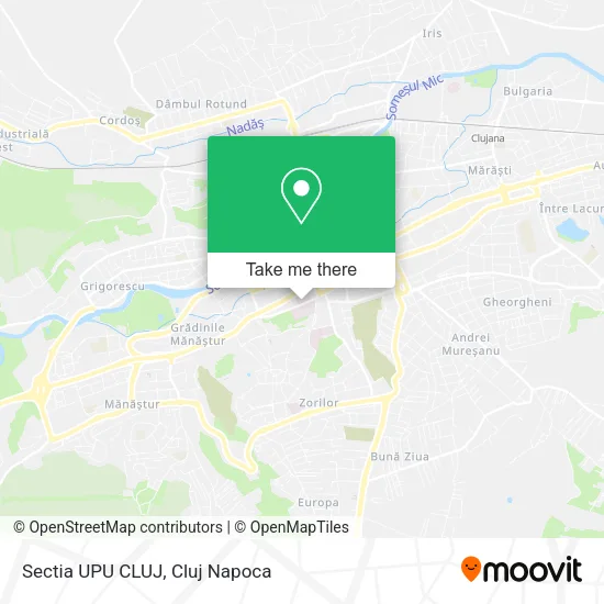 Sectia UPU CLUJ map