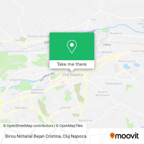 Birou Notarial Bejan Cristina map