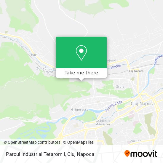 Parcul Industrial Tetarom I map