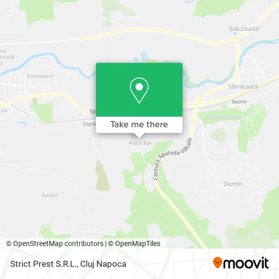 Strict Prest S.R.L. map