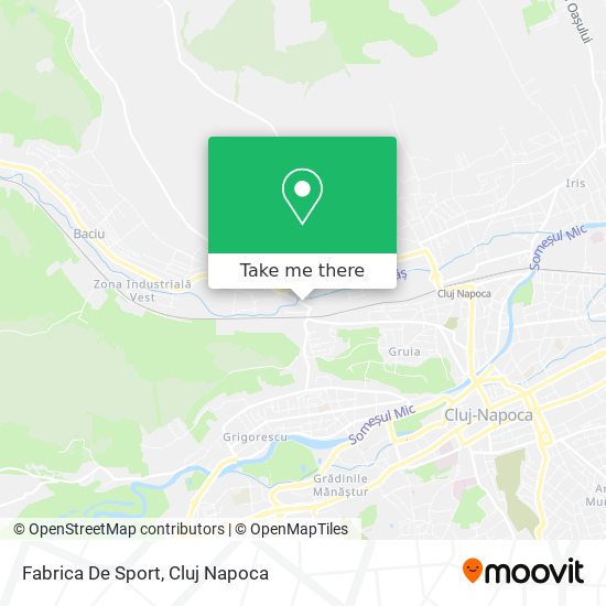 Fabrica De Sport map