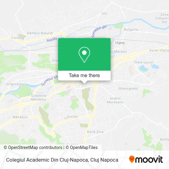 Colegiul Academic Din Cluj-Napoca map