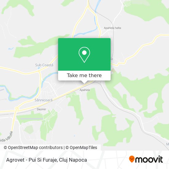 Agrovet - Pui Si Furaje map