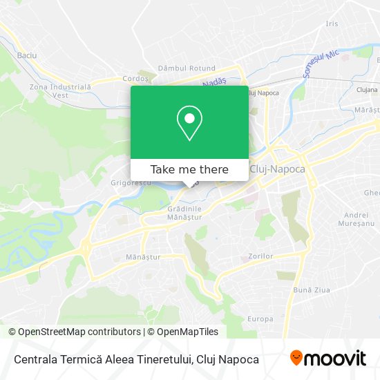 Centrala Termică Aleea Tineretului map