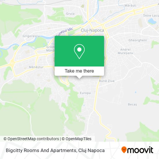 Bigcitty Rooms And Apartments map