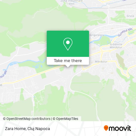 Zara Home map