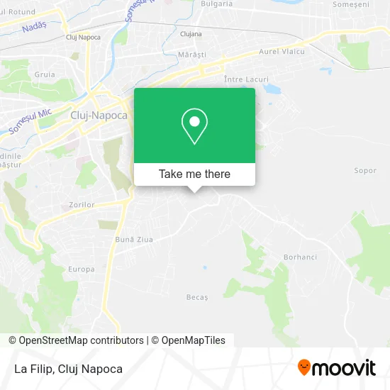 La Filip map