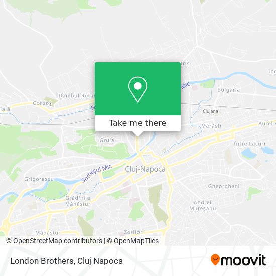 London Brothers map