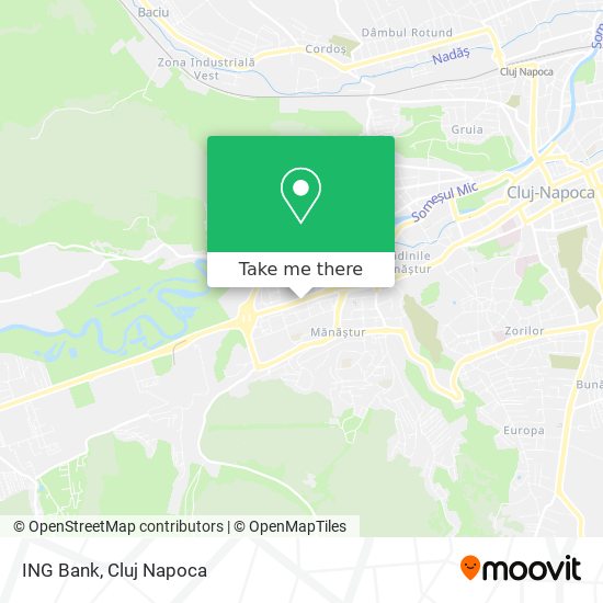 ING Bank map