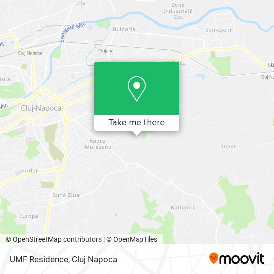 UMF Residence map