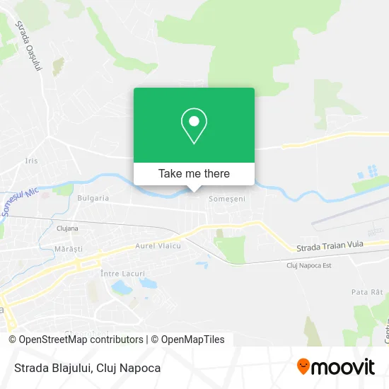 Strada Blajului map