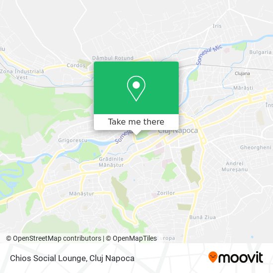 Chios Social Lounge map