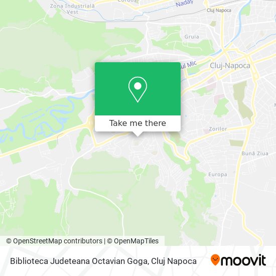 Assumptions, assumptions. Guess diameter Doctor of Philosophy How to get to Biblioteca Judeteana Octavian Goga in Cluj-Napoca by Bus,  Trolleybus, Light Rail or Train?