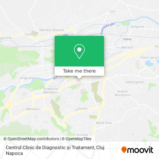 Centrul Clinic de Diagnostic și Tratament map