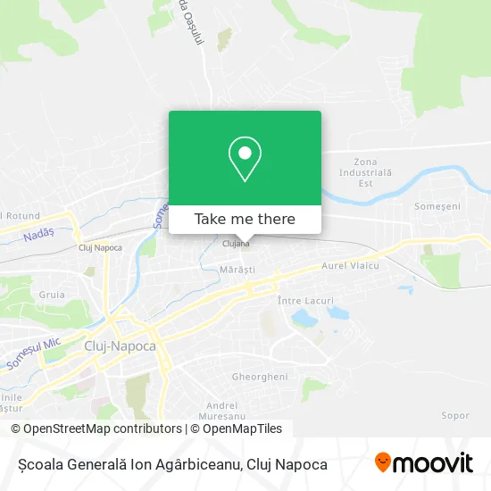 Școala Generală  Ion Agârbiceanu map