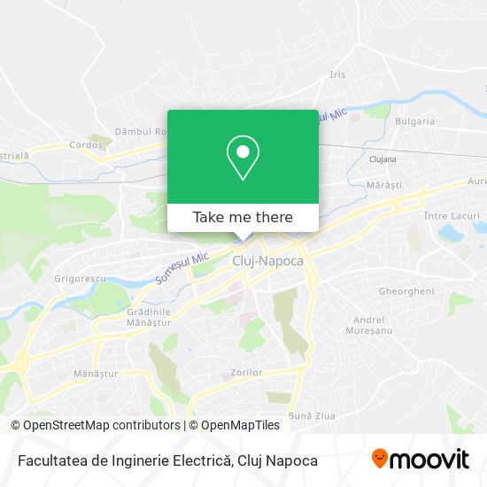 Facultatea de Inginerie Electrică map