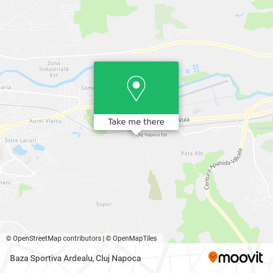 Baza Sportiva Ardealu map