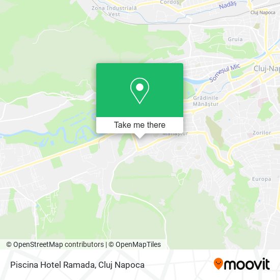 Piscina Hotel Ramada map