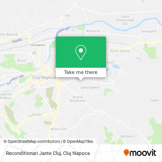 Reconditionari Jante Cluj map