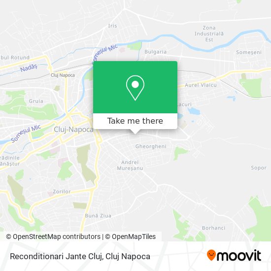 Reconditionari Jante Cluj map