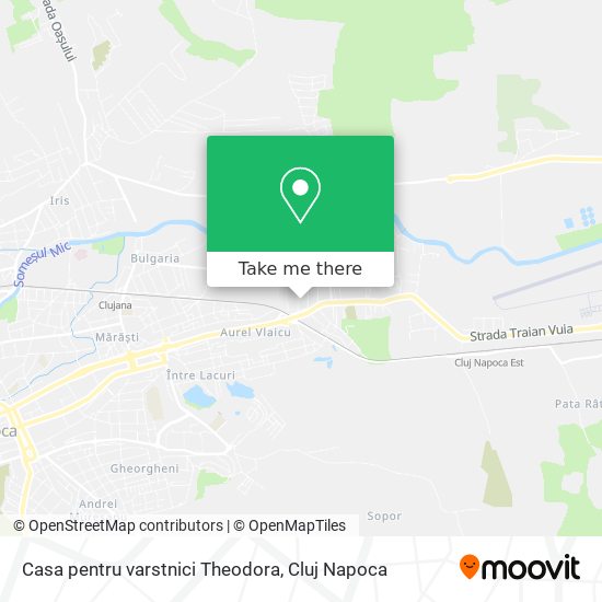 Casa pentru varstnici Theodora map