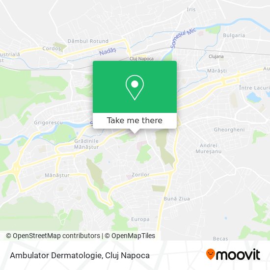 Ambulator Dermatologie map