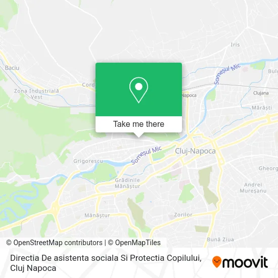 Directia De asistenta sociala Si Protectia Copilului map
