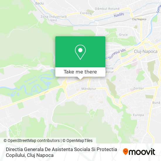 Directia Generala De Asistenta Sociala Si Protectia Copilului map