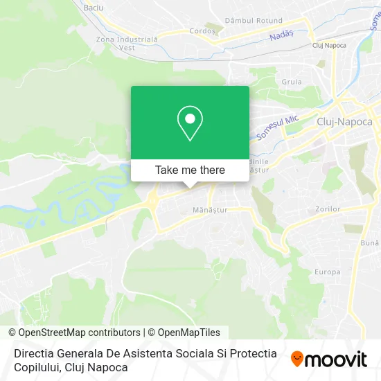 Directia Generala De Asistenta Sociala Si Protectia Copilului map