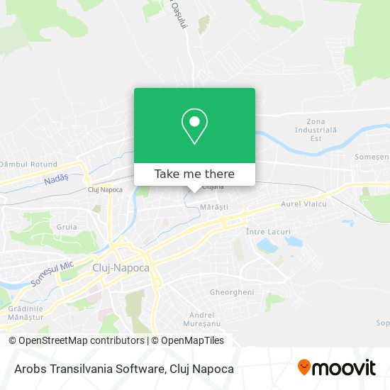 Arobs Transilvania Software map