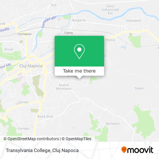 Transylvania College map